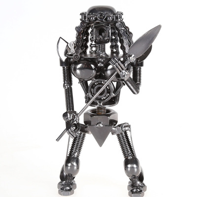 Mettle New Arrival Iron Robot Monster Predator Model For Bar Decoration