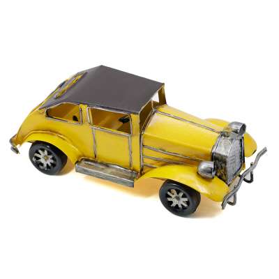 Antique Truck Model Vintage Car Model Handmade Metal Crafts for Home Decoration Gifts