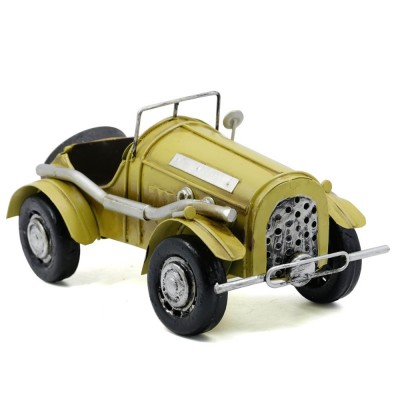 Wholesale Antique Decorative Handmade Classic Color Bubble Cay Metal Articles Vintage Die Cast Car Model