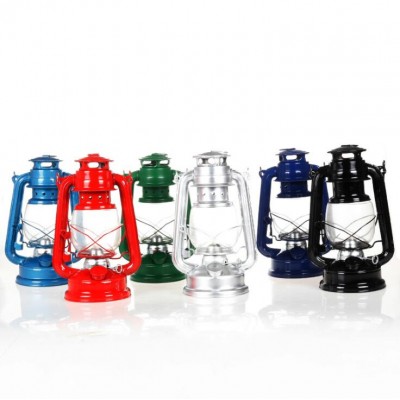 Classics Table Decoration Retro Handmade Camping Light Lantern High Quality Glass Kerosene Lamp